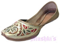 beaded slipper - click here for large view